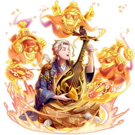 オセロニアの［魂掴の琵琶法師］ホウイチの画像