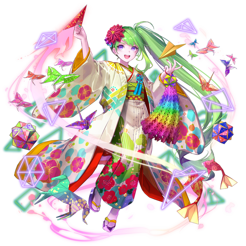 オセロニアの［折り紙の童］シオリの画像