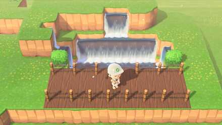 滝壺応用-擬似橋