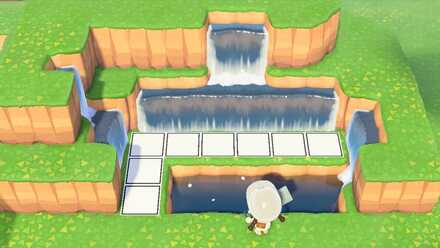 滝壺応用-擬似橋