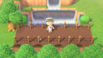 滝壺応用-擬似橋