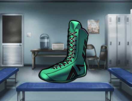 緑色のシューズ★5の画像