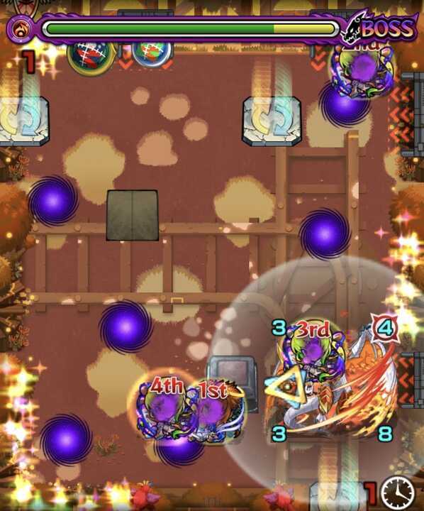 ワイバーン ボス1 ドクロ処理後