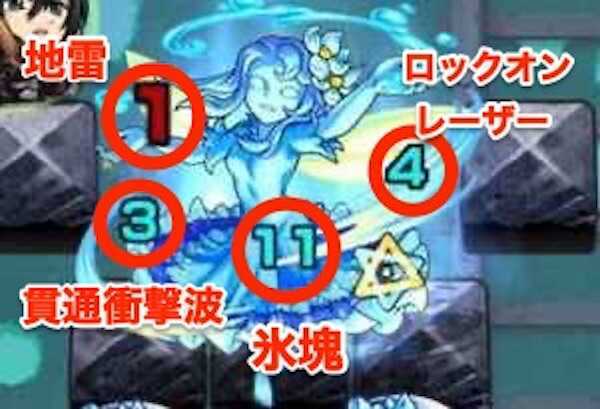 ヴィヴィアン 攻撃パターン