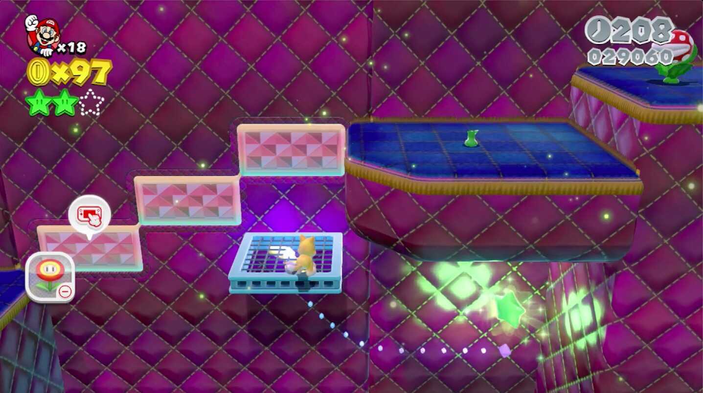 ꙳★*ﾟまりお꙳★*ﾟ スーパーマリオ3Dワールド】5-2「ぶらぶら ブランコサーカス