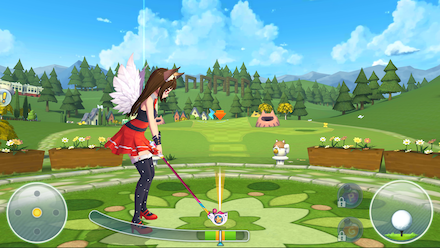 バーディクラ プレイ画面1