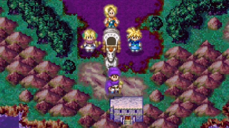 エビルマウンテンから南にある