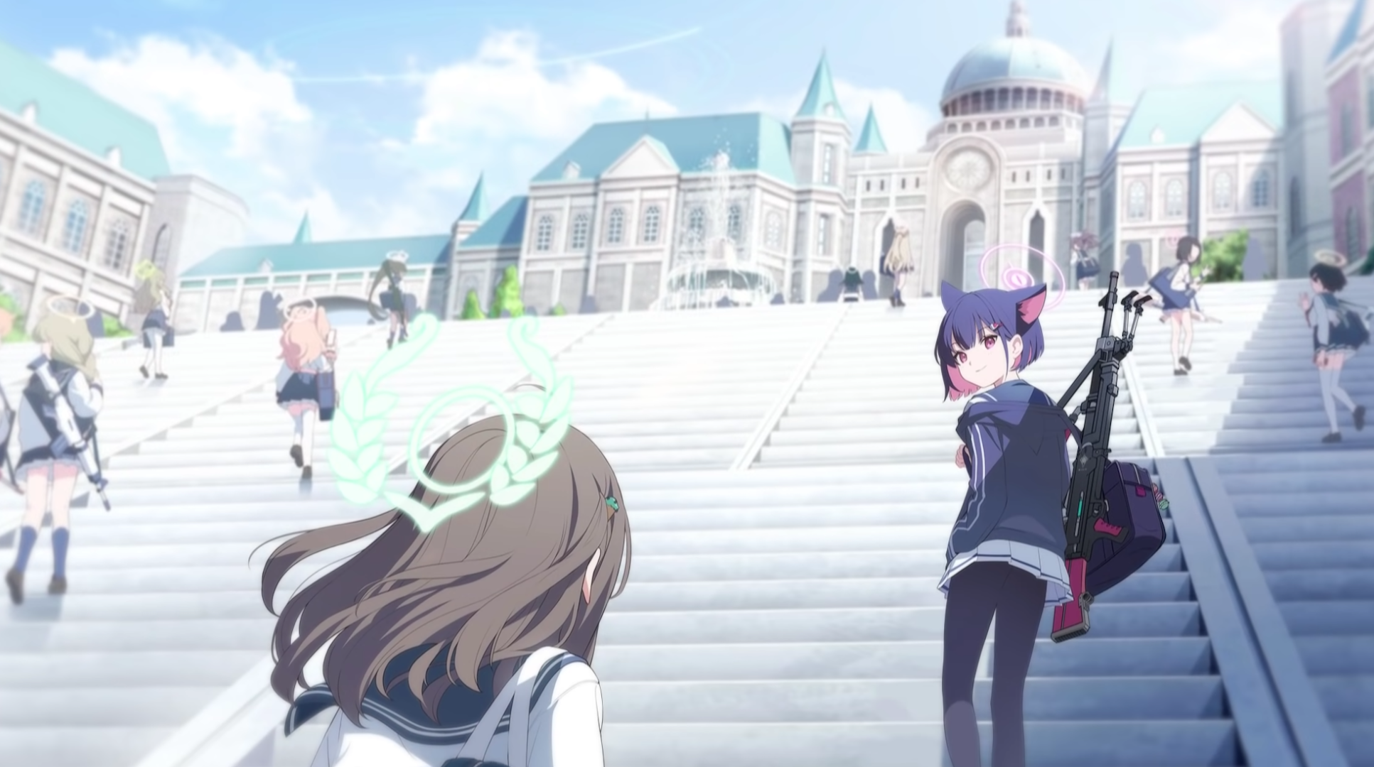 21 02 08 銃器を持った少女たちの青春を描く学園rpg Yostar最新作 ブルーアーカイブ Blue Archive 先行プレイレポート ゲームエイト