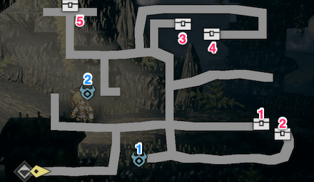 大樹の散雫 宝箱 位置