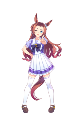 カワカミプリンセスの制服画像