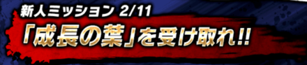 新人ミッション