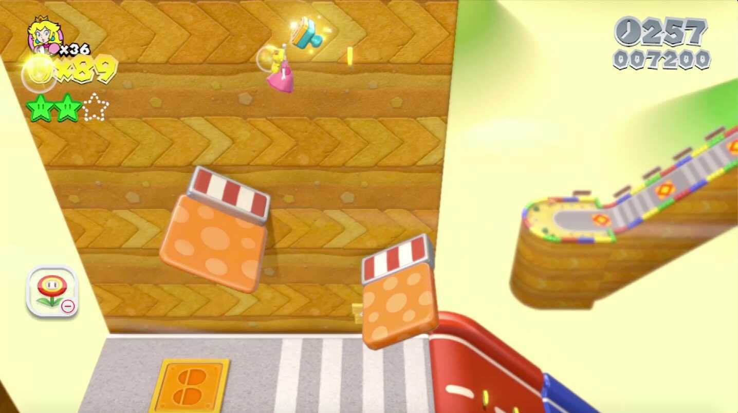 マリオ3Dワールド】ワールド3-6のグリーンスターとハンコの場所