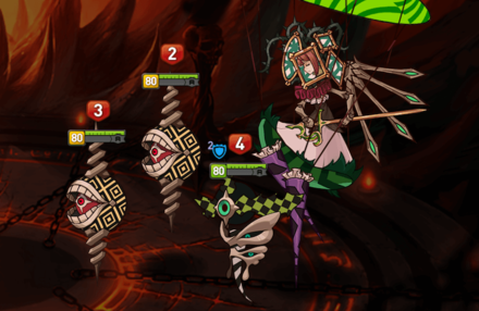 深淵106階層バトル①の画像