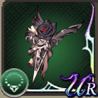 黒薔薇のヘッドドレスの画像