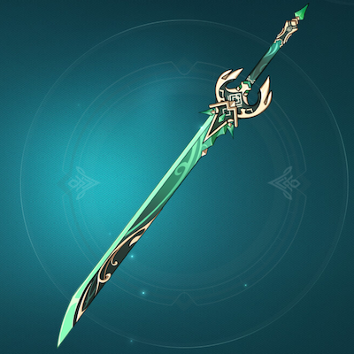 【当日発送】 原神 磐岩結緑 コスプレ 武器 道具 片手剣 アルハイゼン 刻晴 当日発送】 原神 磐岩結緑 コスプレ 武器 道具 片手剣