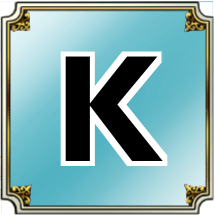 Kのアイコン