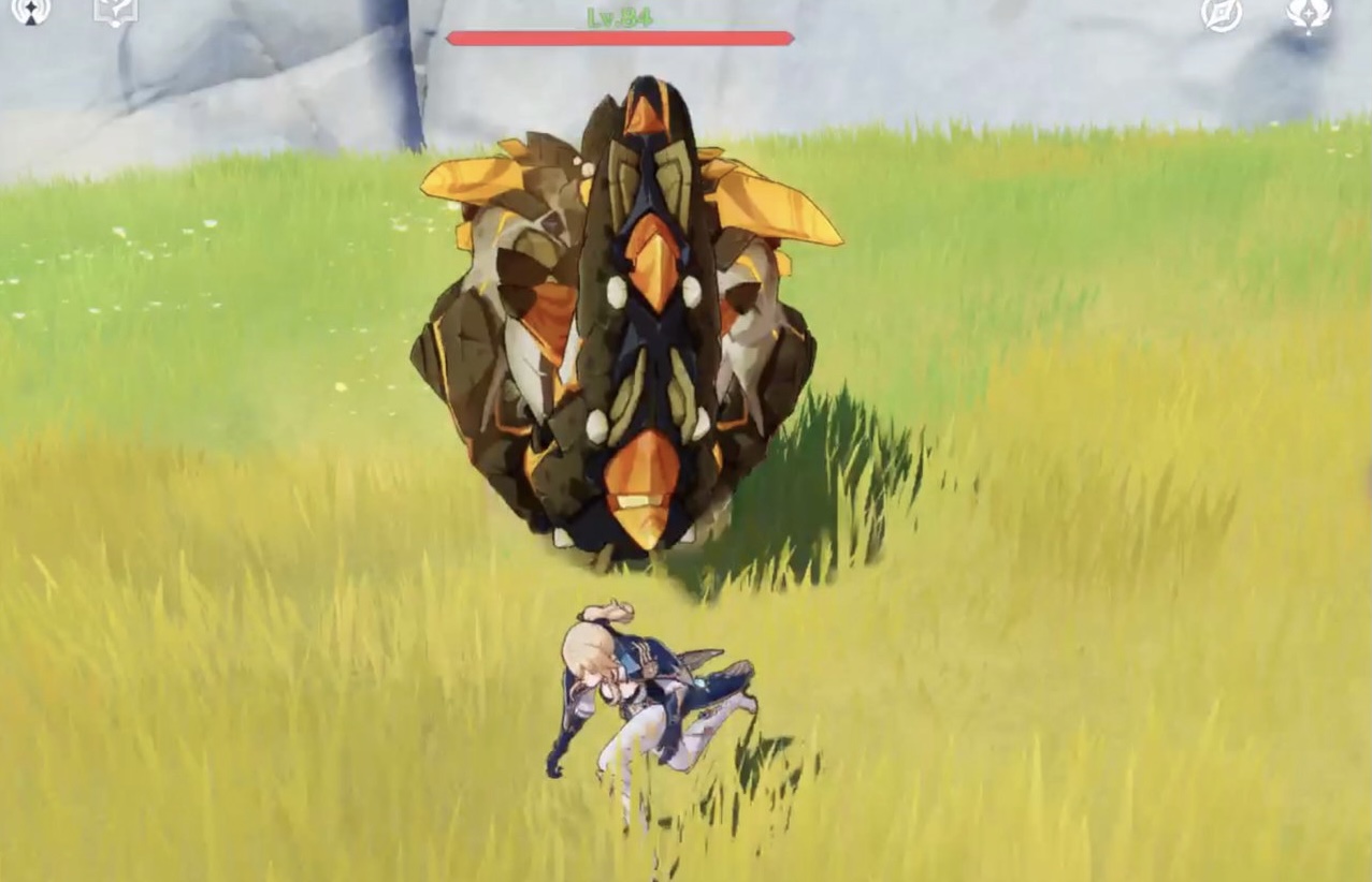 突進プレス攻撃