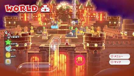 ワールド城ドットルイージ