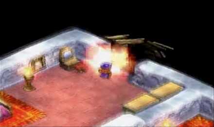 2章-2：アリーナ壁壊すシーン