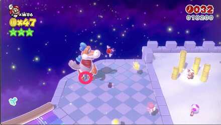 ワールドクラウンドットルイージ