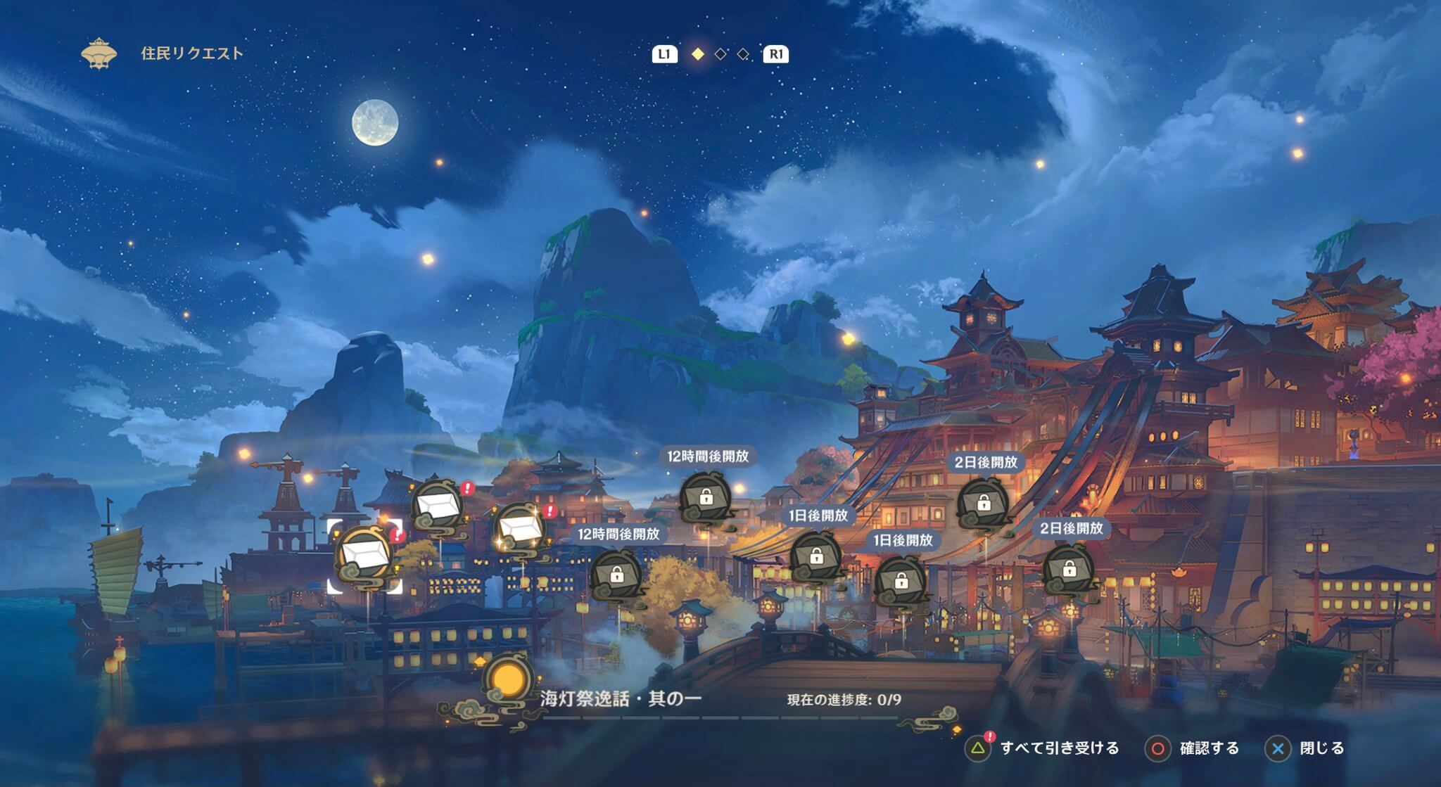 海灯祭の賑わい度