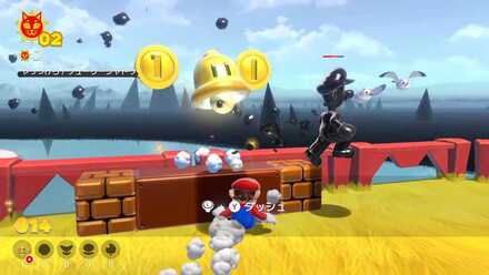 ネコマリオになると倒しやすい