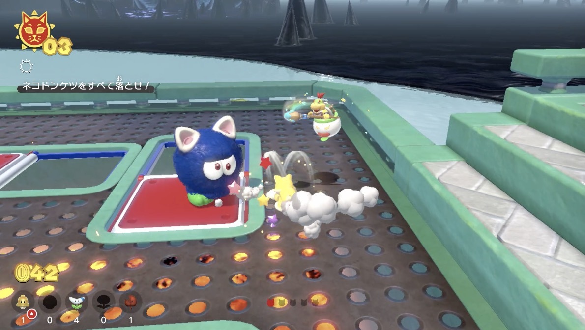 ネコドンケツをすべて落とせ