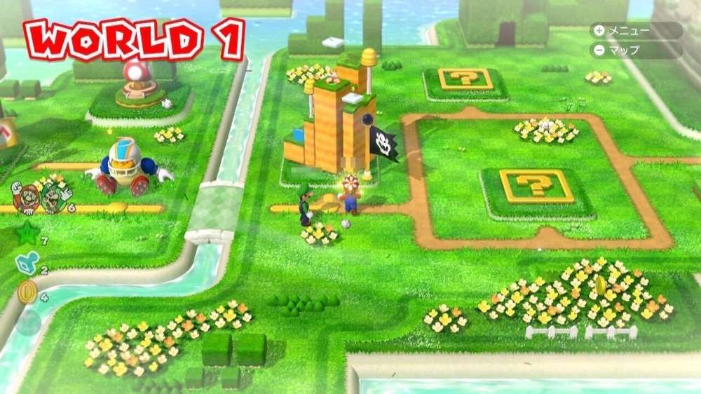 ステージを選んで遊ぼう