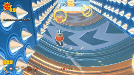 ロングスライダーのネコシャインチップ3