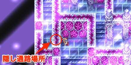 パンデモニウム5F_隠し通路②