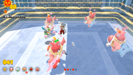 ネコプンプンの攻撃