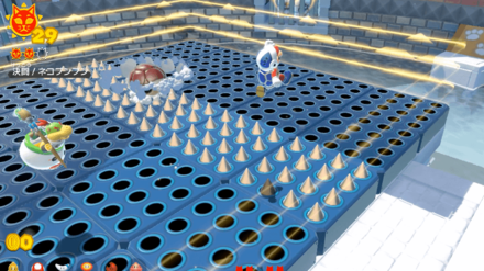 ネコブンブンの攻撃パターン1