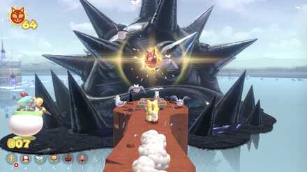 水門のネコシャイン