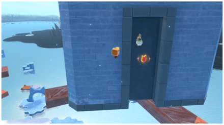 プロペラ砦のネコシャインチップ2