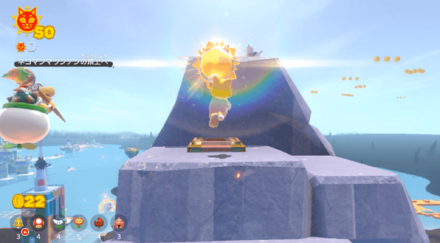 ネコマンマウンテンの頂上へ