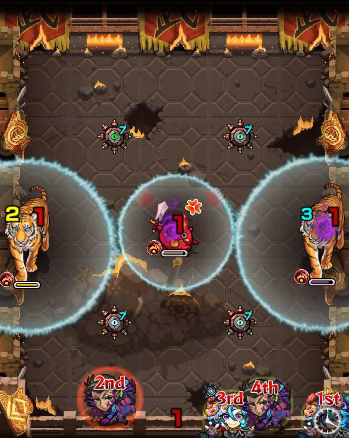 弓虎姫 ステージ1 暗転