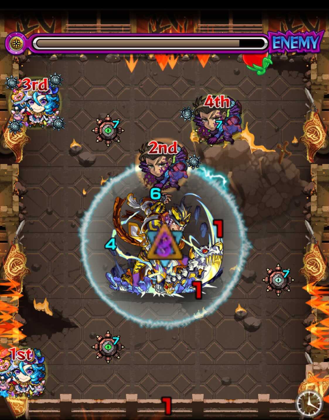 弓虎姫 ステージ3 暗転後