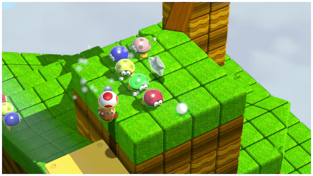 敵がグリーンスターを囲っている