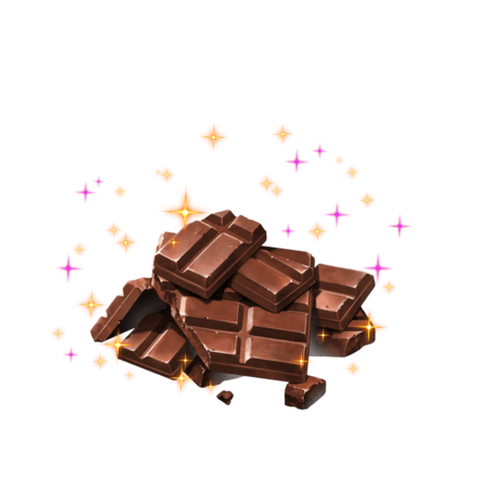 オセロニアの加工前チョコの画像