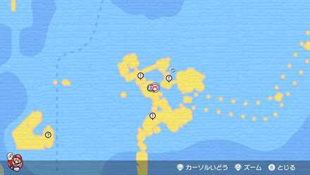 はまべのネコの地図