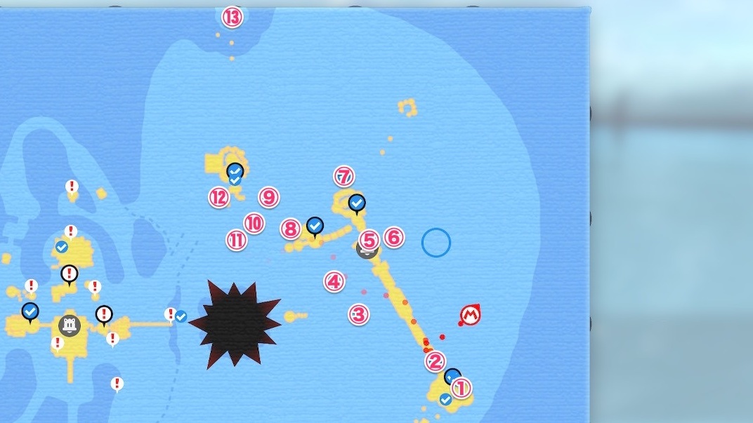 いせきのギガベル周辺