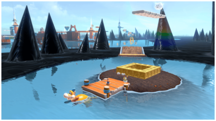 西の雲の上ですべて倒した