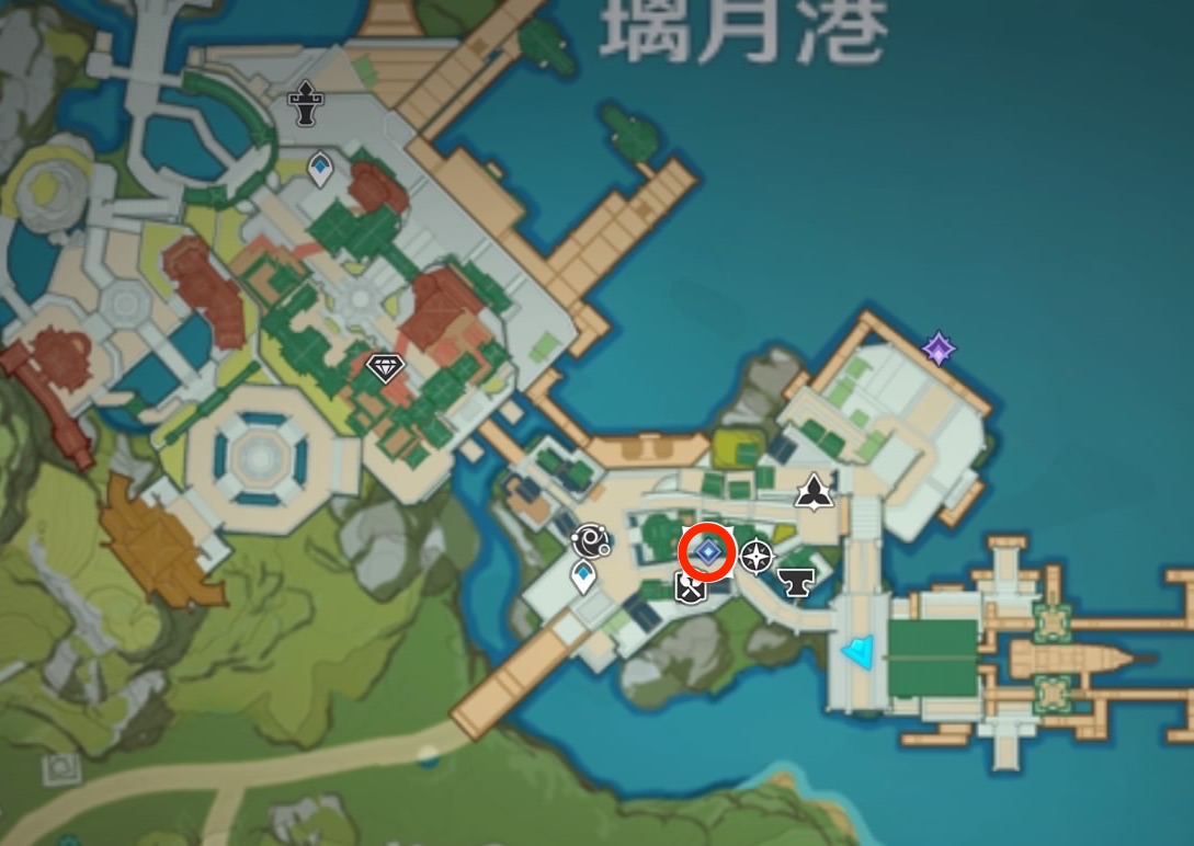 徳貴の近くに行く