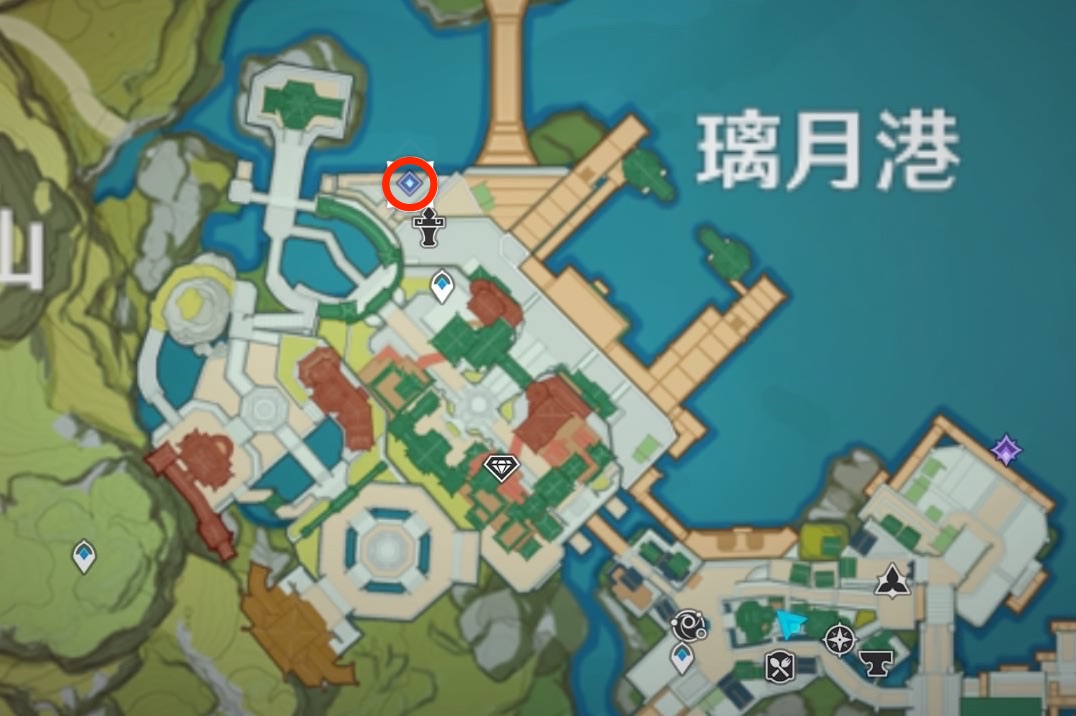 碧波の近くに行く