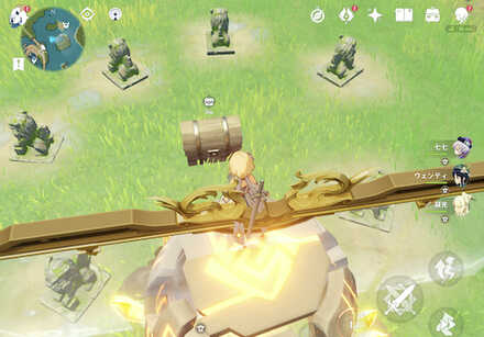 岩設置ギミック