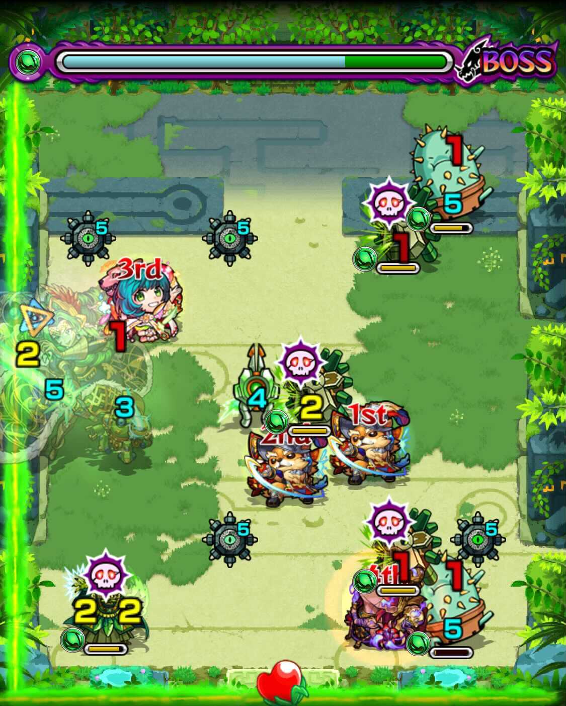 拠点18 ボス1 ドクロ