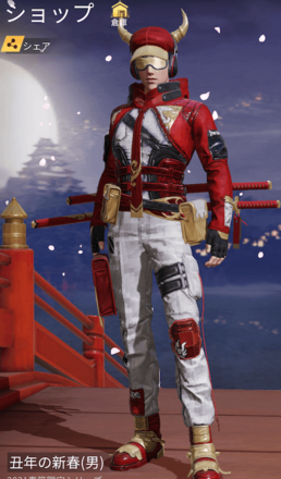 丑年の新春画像