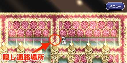 謎の迷宮5F隠し通路④