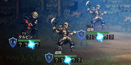 タルビン&盗賊（Lv75）