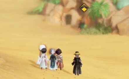 黄色いマーカー